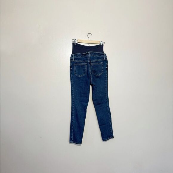 Old Navy Rockstar Super Skinny Full Panel Maternity Jeans Size 10 EUC - Picture 2 of 6